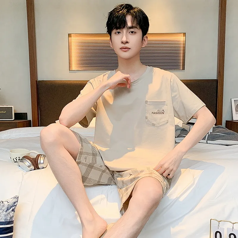 Good fortune Men Pajama Sets-2