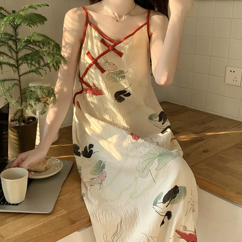 Good fortune Women's Nightgowns-2