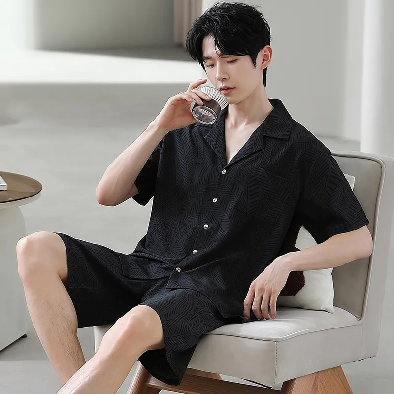 Good Fortune Pajama Set Men's Image Color-3