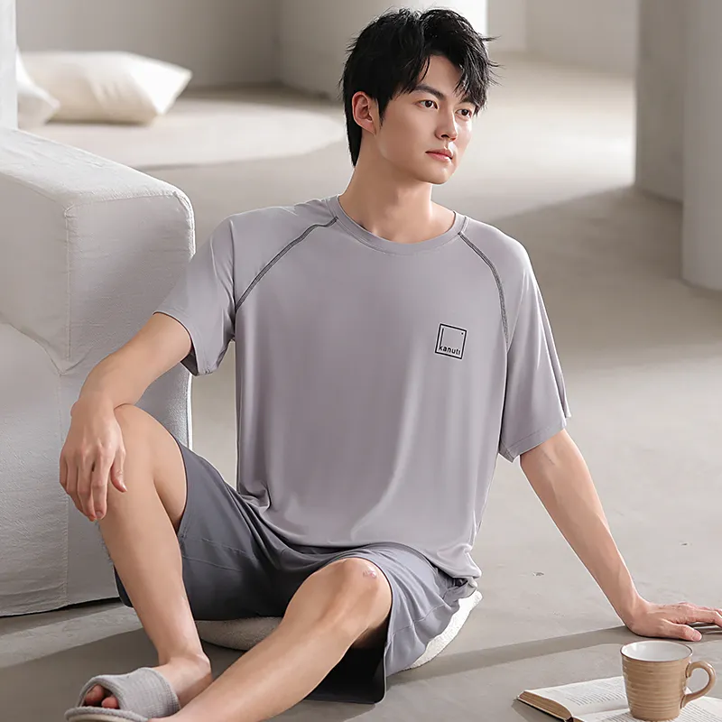 Good fortune Men Pajama Sets-6