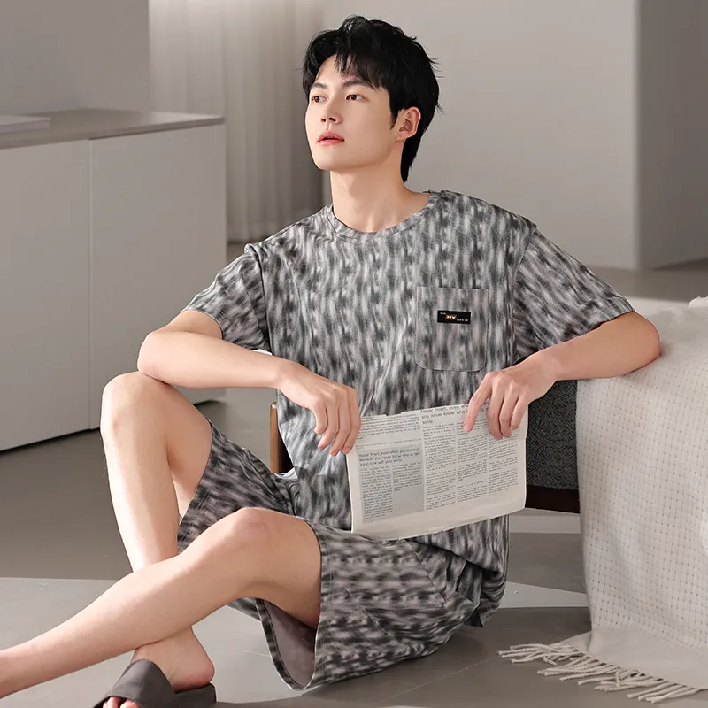 Good Fortune Pajama Set Men's Image Color-5