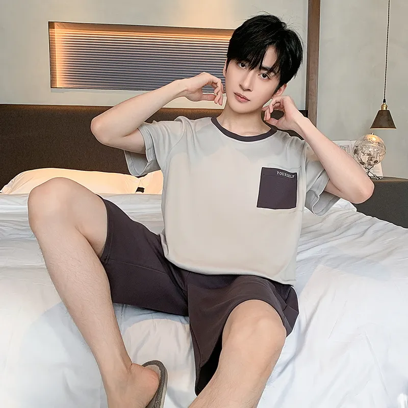 Good fortune Men Pajama Sets-2