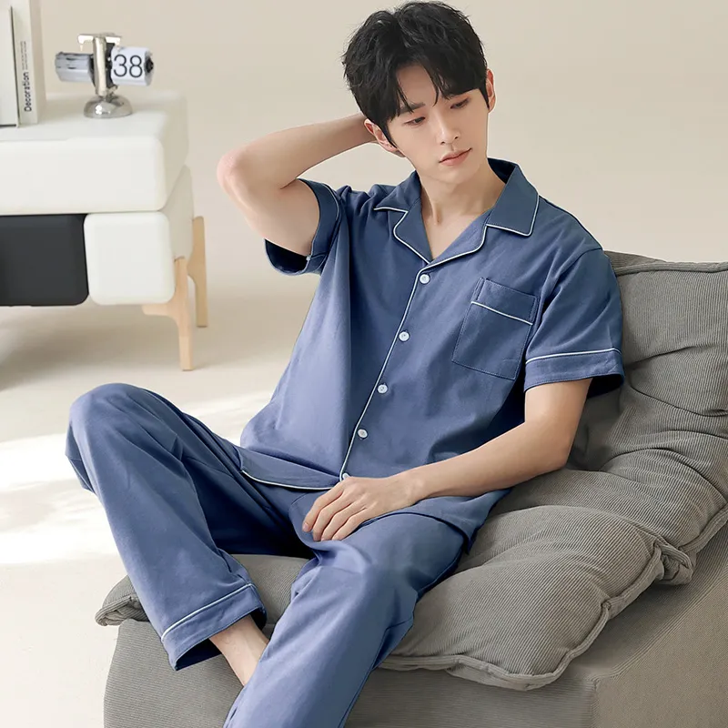Good fortune Men Pajama Sets-1