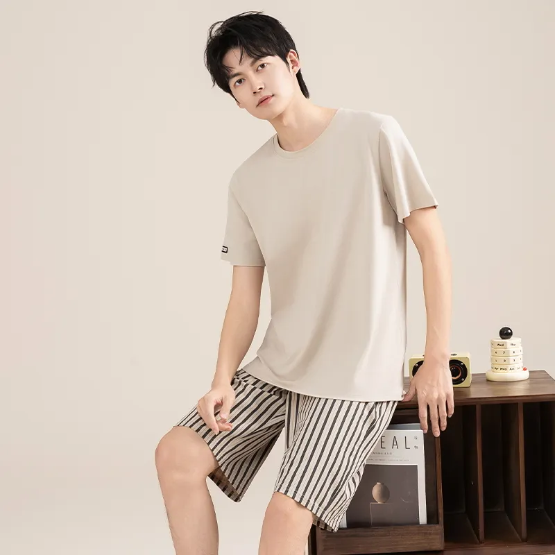 Good fortune Men Pajama Sets-5