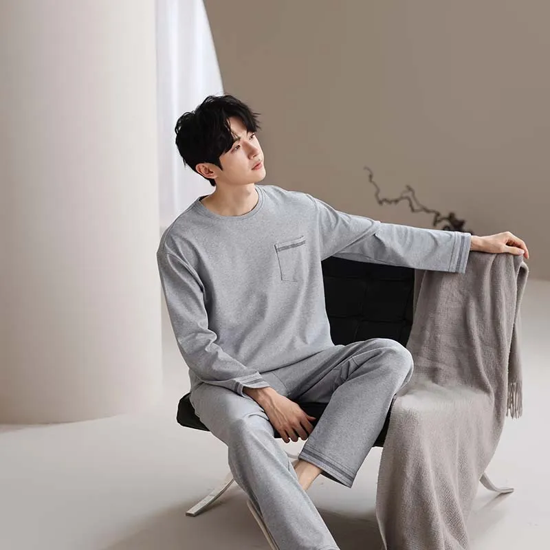 Good Fortune Pajama Set Men's Image Color-4