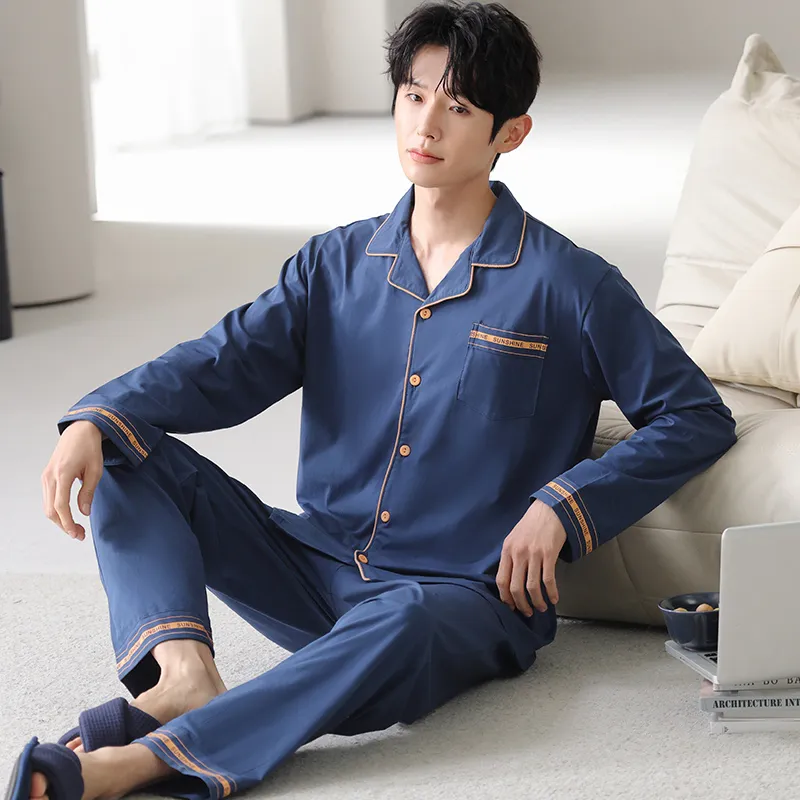 Good Fortune Pajama Set Men's Image Color-1