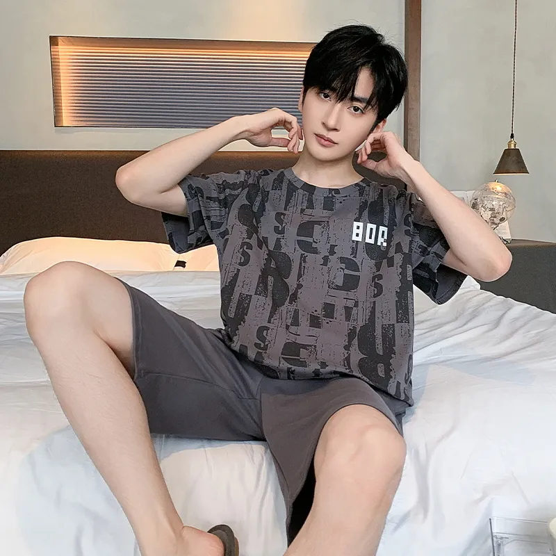 Good fortune Men Pajama Sets-1
