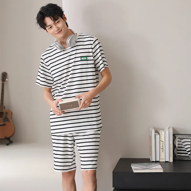 Good fortune Men Pajama Sets-3