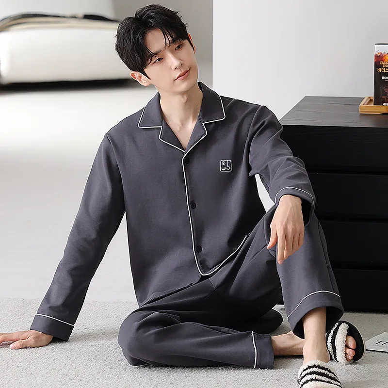 Good Fortune Pajama Set Men's Image Color-3