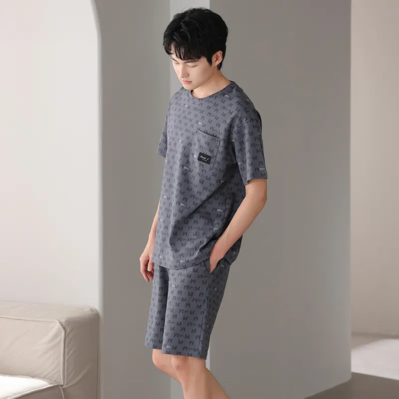 Good Fortune Pajama Set Men's Image Color-1