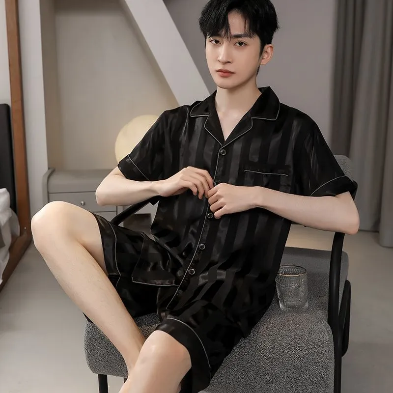 Good fortune Men Pajama Sets-4