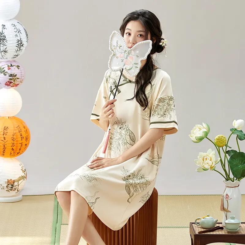 Good fortune Women's Nightgowns-5