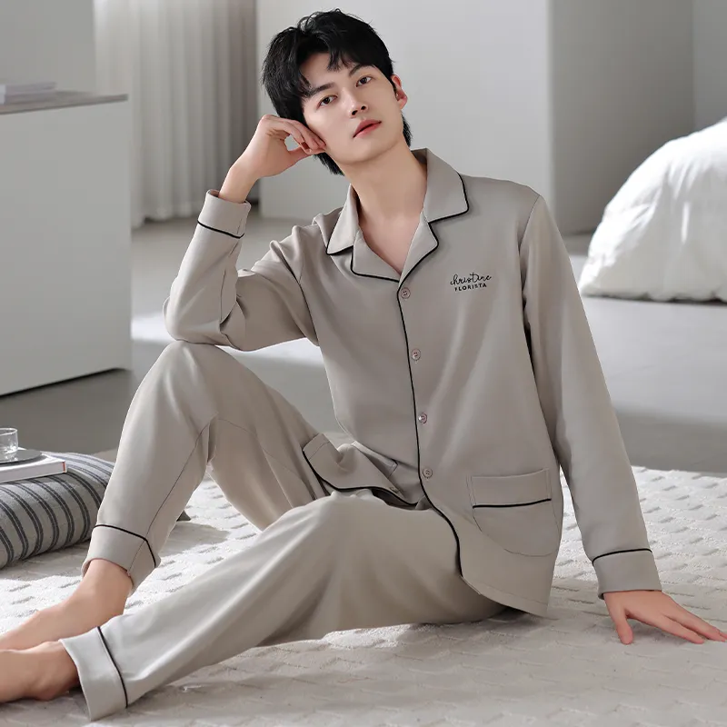 Good Fortune Pajama Set Men's Image Color-1