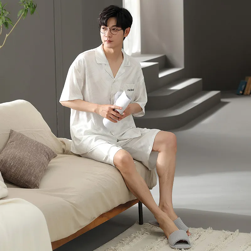 Good Fortune Pajama Set Men's Image Color-3
