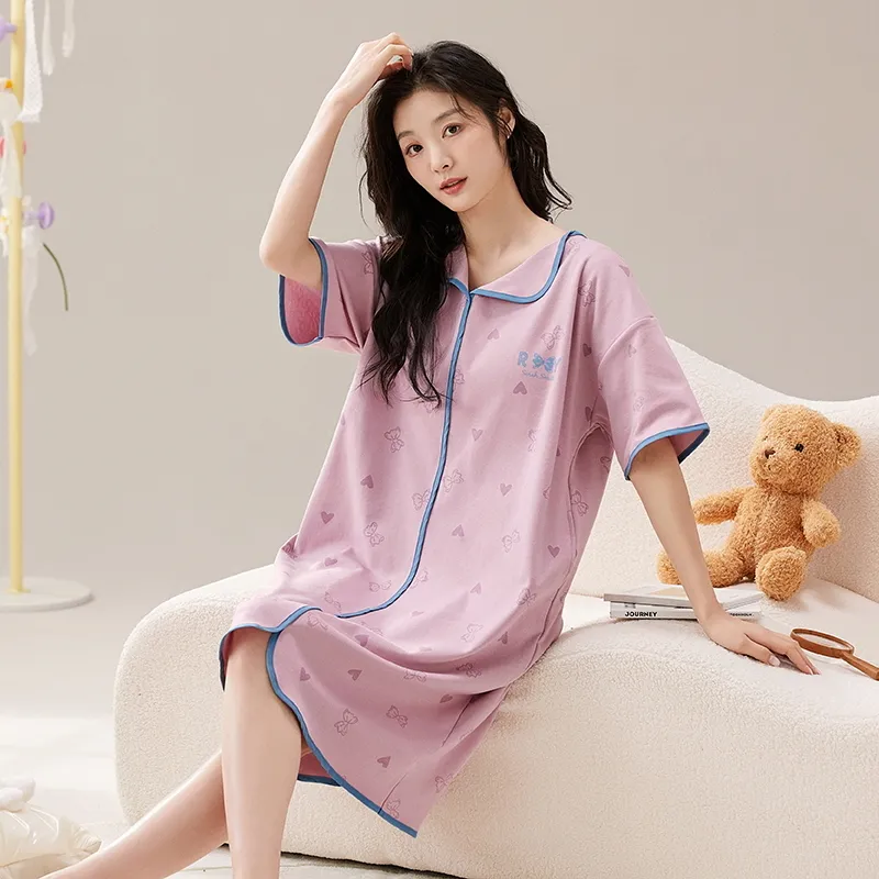 Good fortune Women's Nightgowns-6
