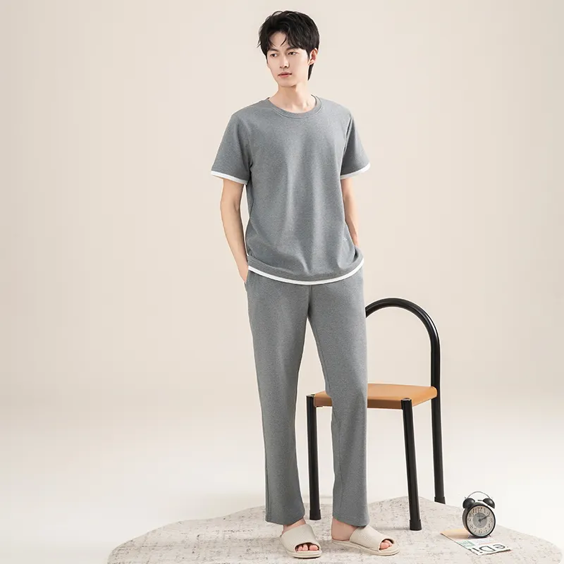 Good fortune Men Pajama Sets-3