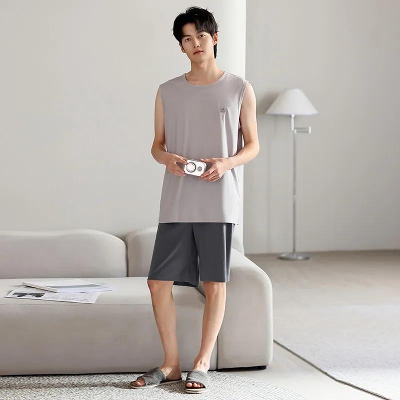 Good Fortune Pajama Set Men's Image Color-3