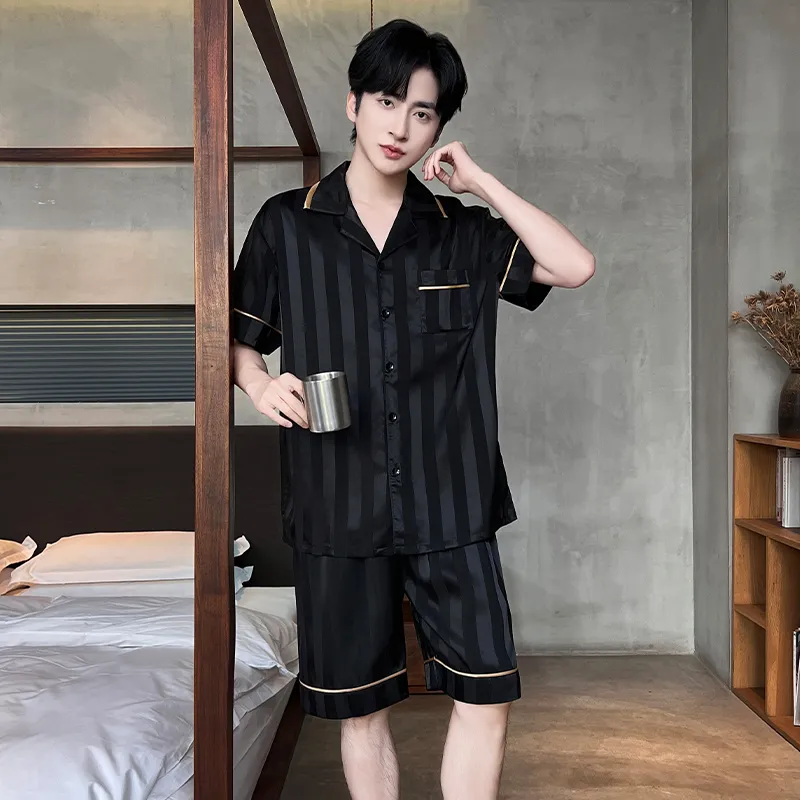 Good fortune Men Pajama Sets-1