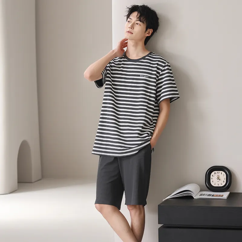 Good fortune Men Pajama Sets-2