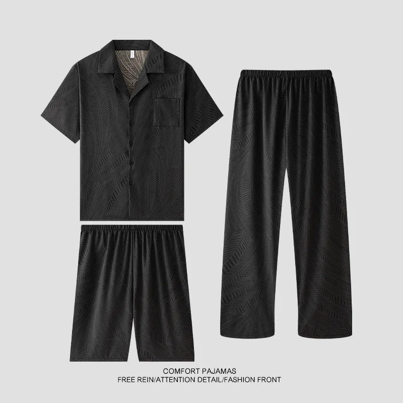 Good fortune Men Pajama Sets-2