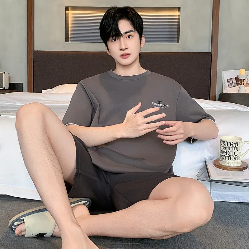Good Fortune Pajama Set Men's Image Color-2
