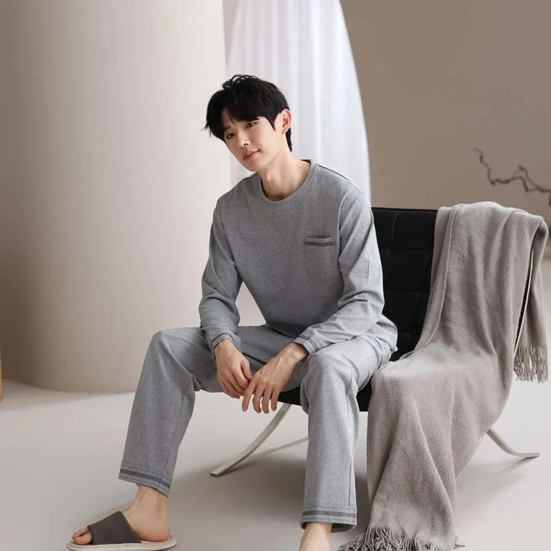 Good Fortune Pajama Set Men's Image Color-3
