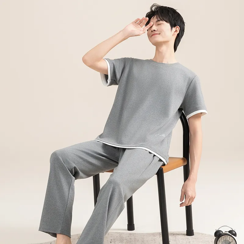 Good fortune Men Pajama Sets-4