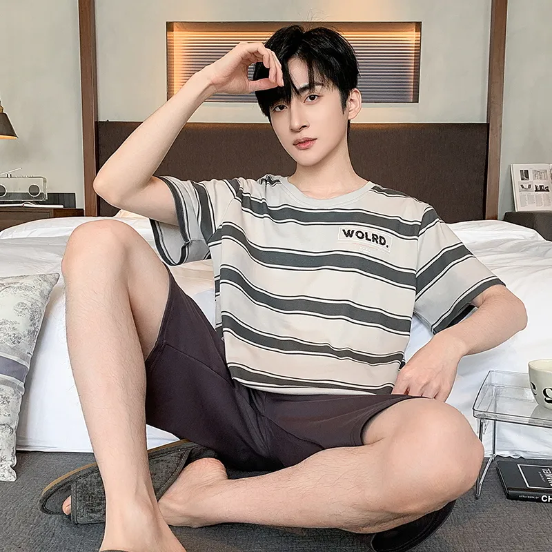 Good fortune Men Pajama Sets-5