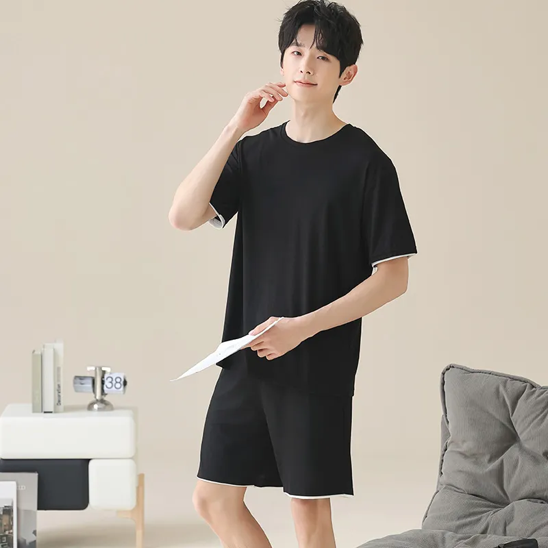 Good fortune Men Pajama Sets-5
