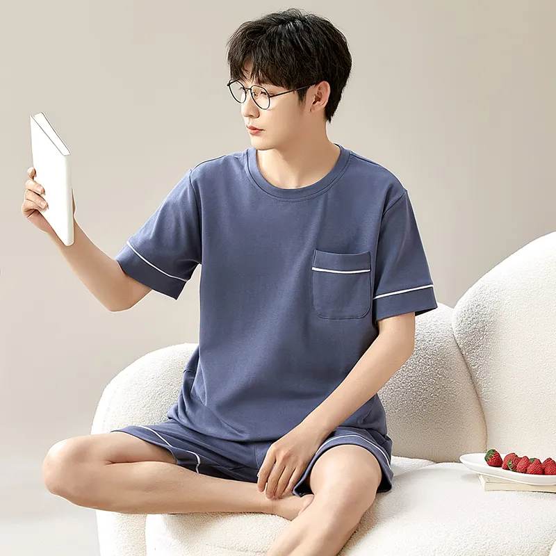 Good fortune Men Pajama Sets-7