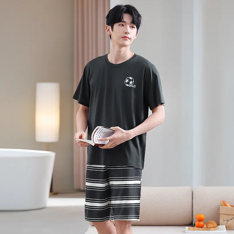 Good fortune Men Pajama Sets-2