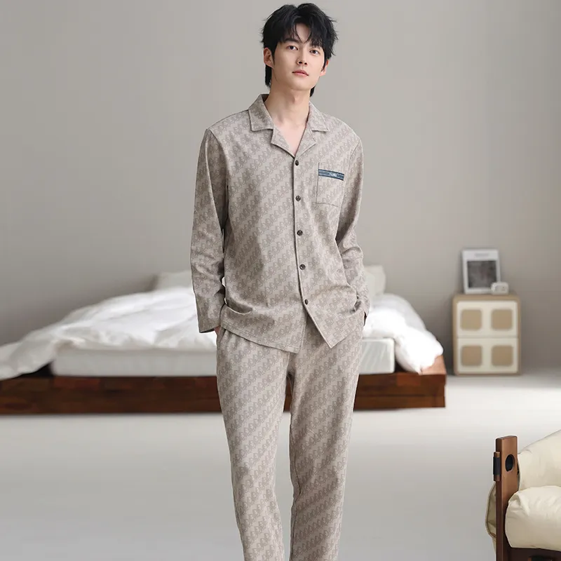 Good Fortune Pajama Set Men's Image Color-6