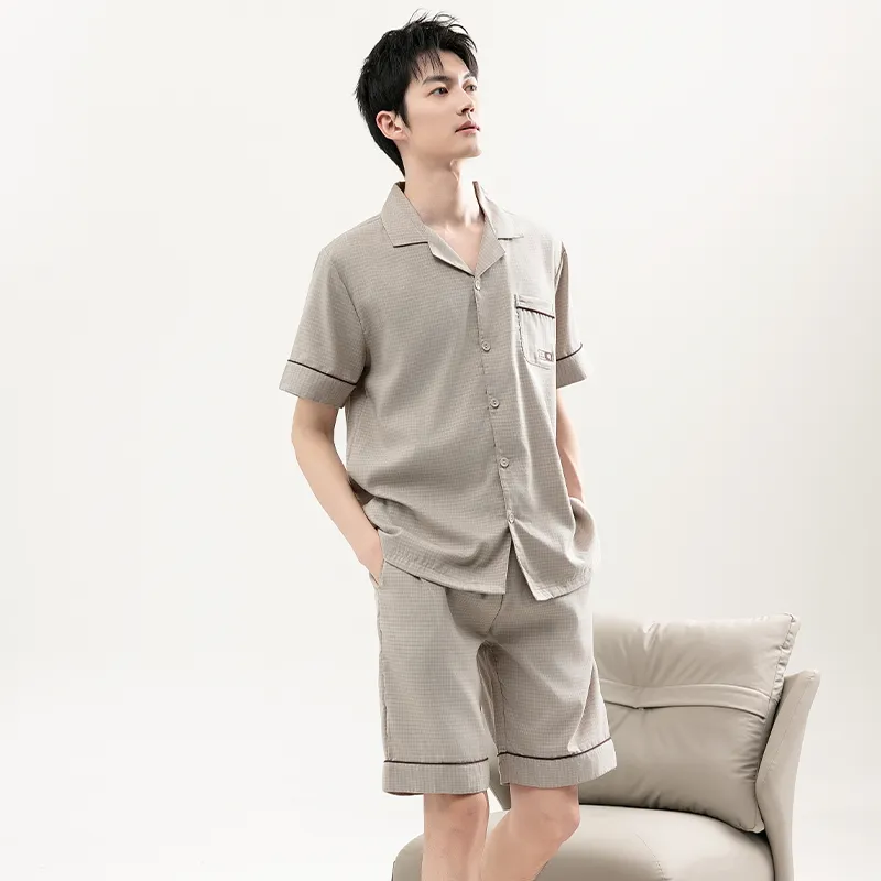Good fortune Men Pajama Sets-2