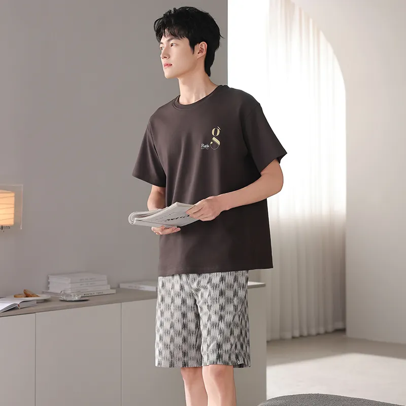 Good Fortune Pajama Set Men's Image Color-2