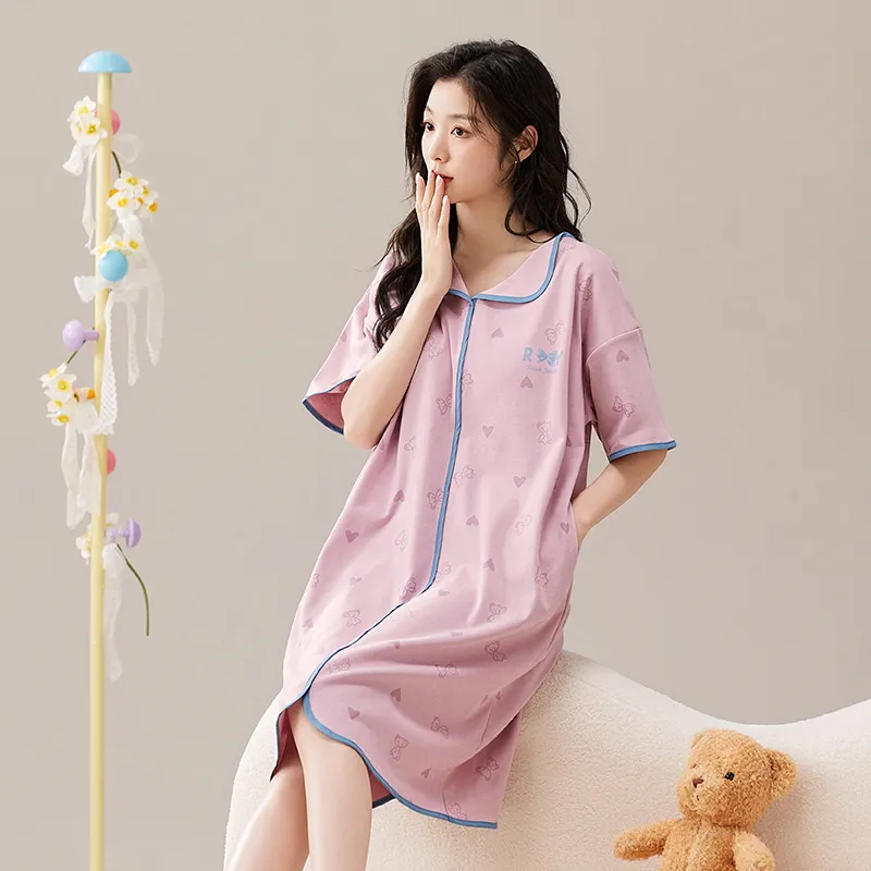 Good fortune Women's Nightgowns-2