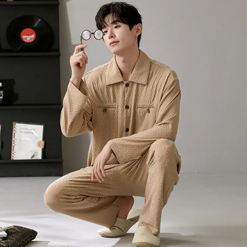 Good Fortune Pajama Set Men's Image Color-3