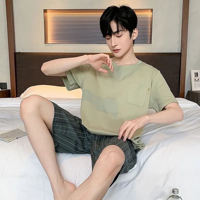 Good fortune Men Pajama Sets-6