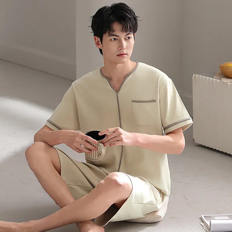 Good Fortune Pajama Set Men's Image Color-4