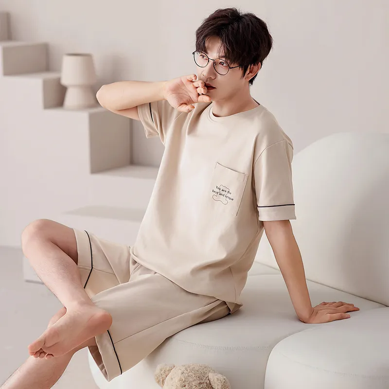 Good fortune Men Pajama Sets-7