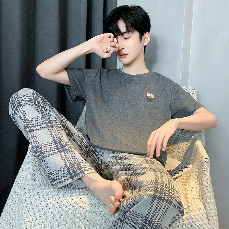 Good fortune Men Pajama Sets-6
