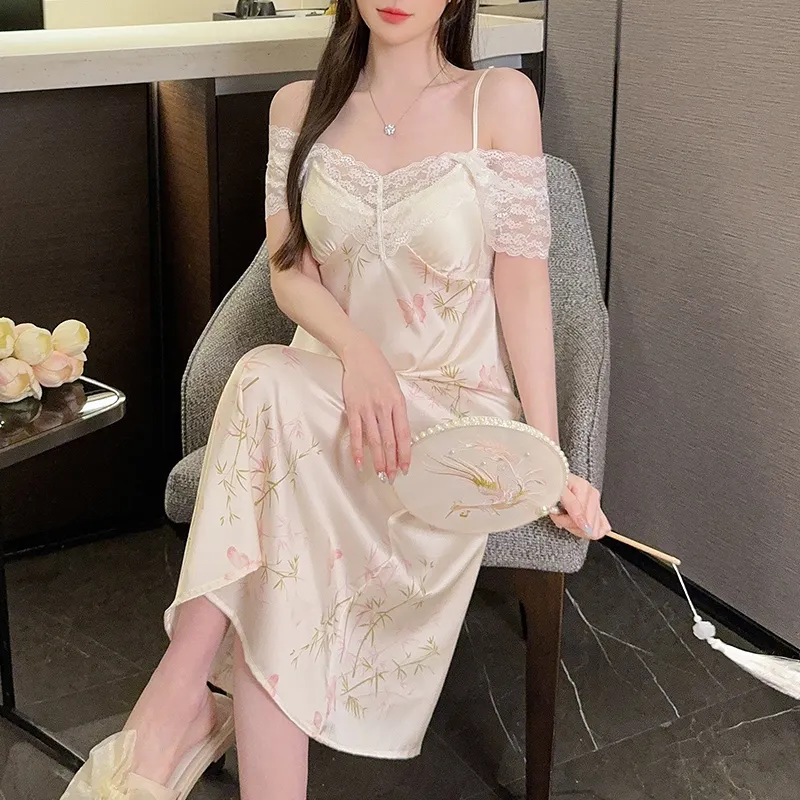Good fortune Women's Nightgowns-1
