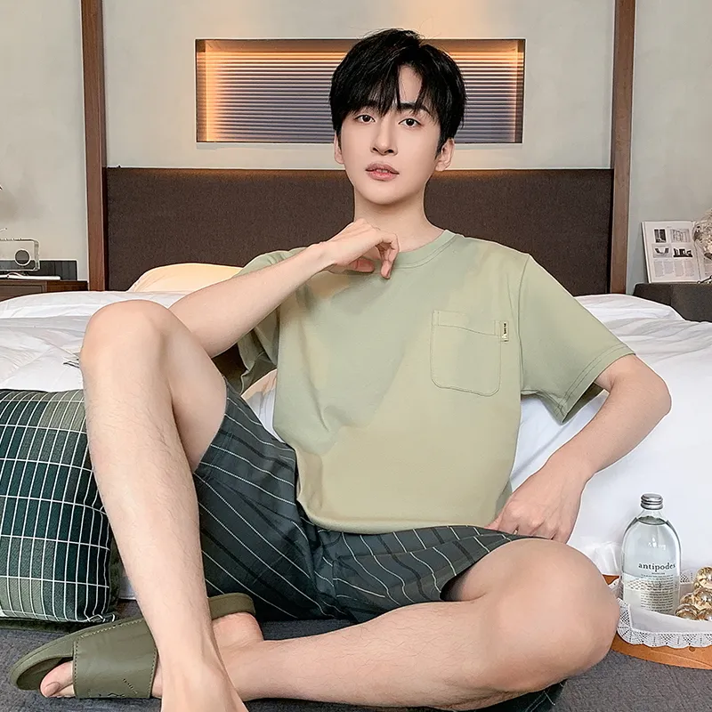 Good fortune Men Pajama Sets-4