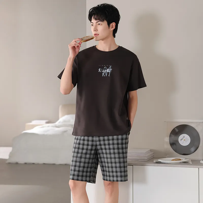 Good Fortune Pajama Set Men's Image Color-2