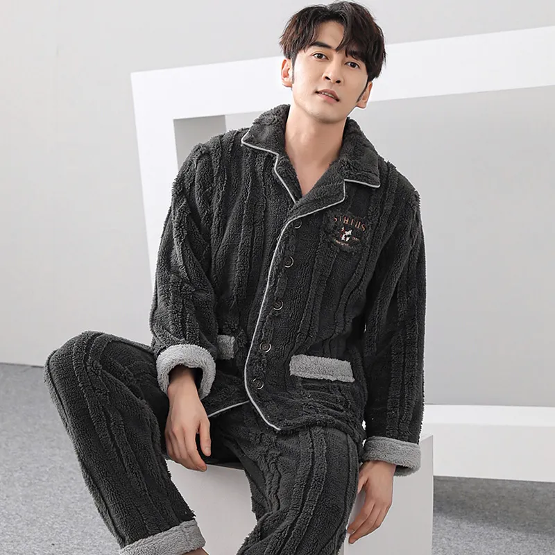 Good Fortune Pajama Set Men's Image Color-3