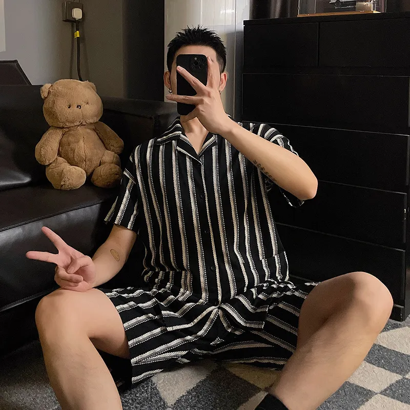 Good fortune Men Pajama Sets-2