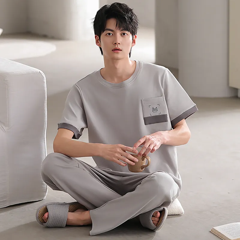 Good Fortune Pajama Set Men's Image Color-3