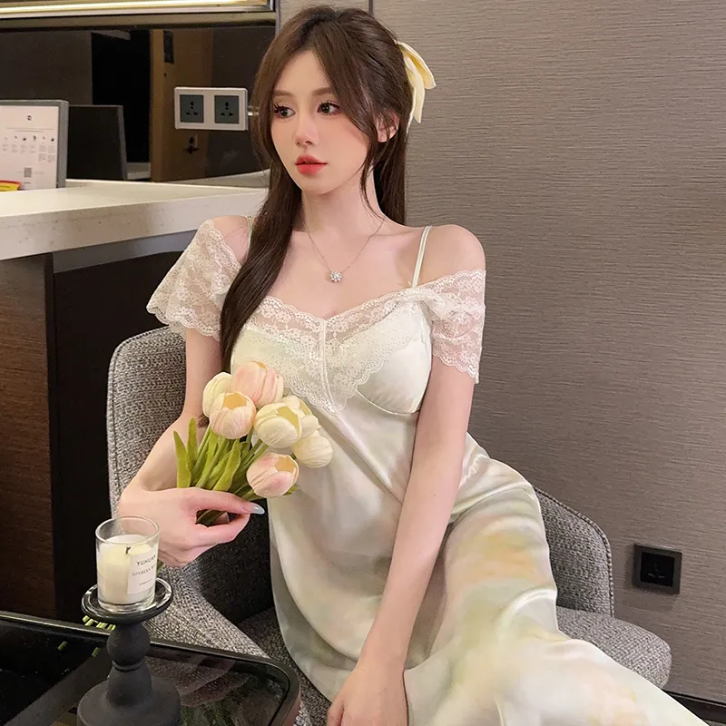 Good fortune Women's Nightgowns-3