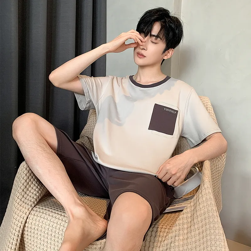 Good fortune Men Pajama Sets-1