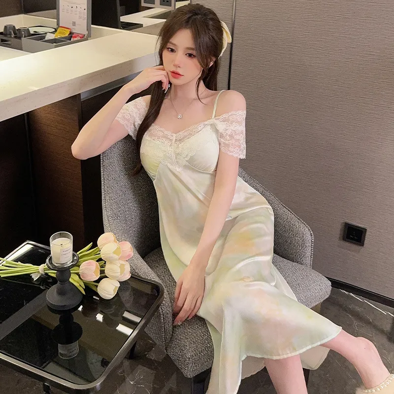 Good fortune Women's Nightgowns-4