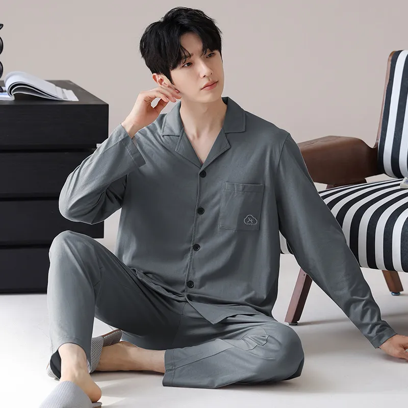 Good Fortune Pajama Set Men's Image Color-5